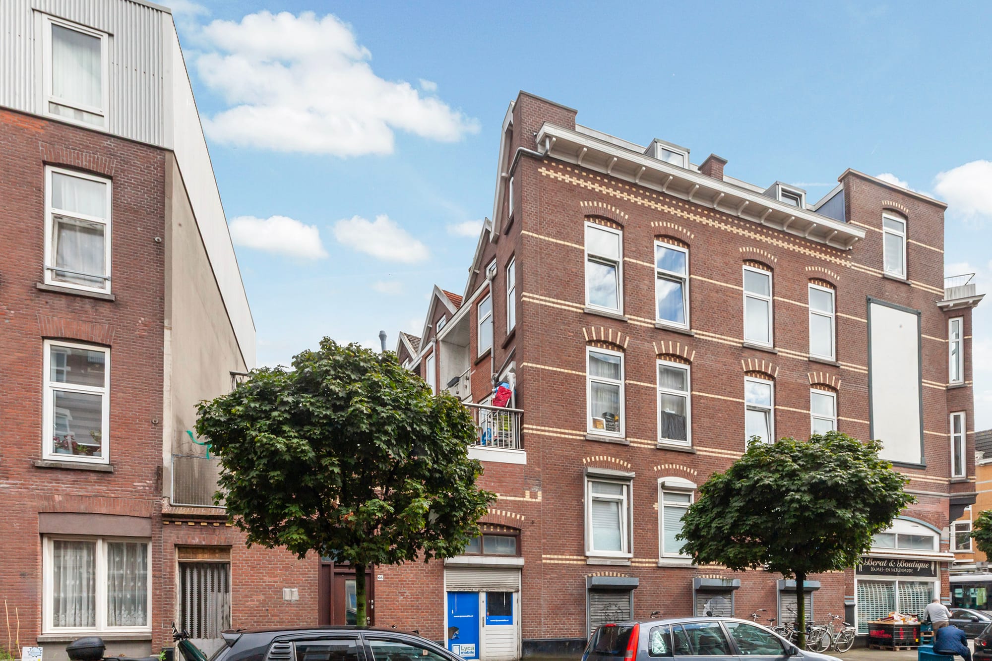 Vierambachtstraat, Nozemanstraat en Jagerstraat, Rotterdam