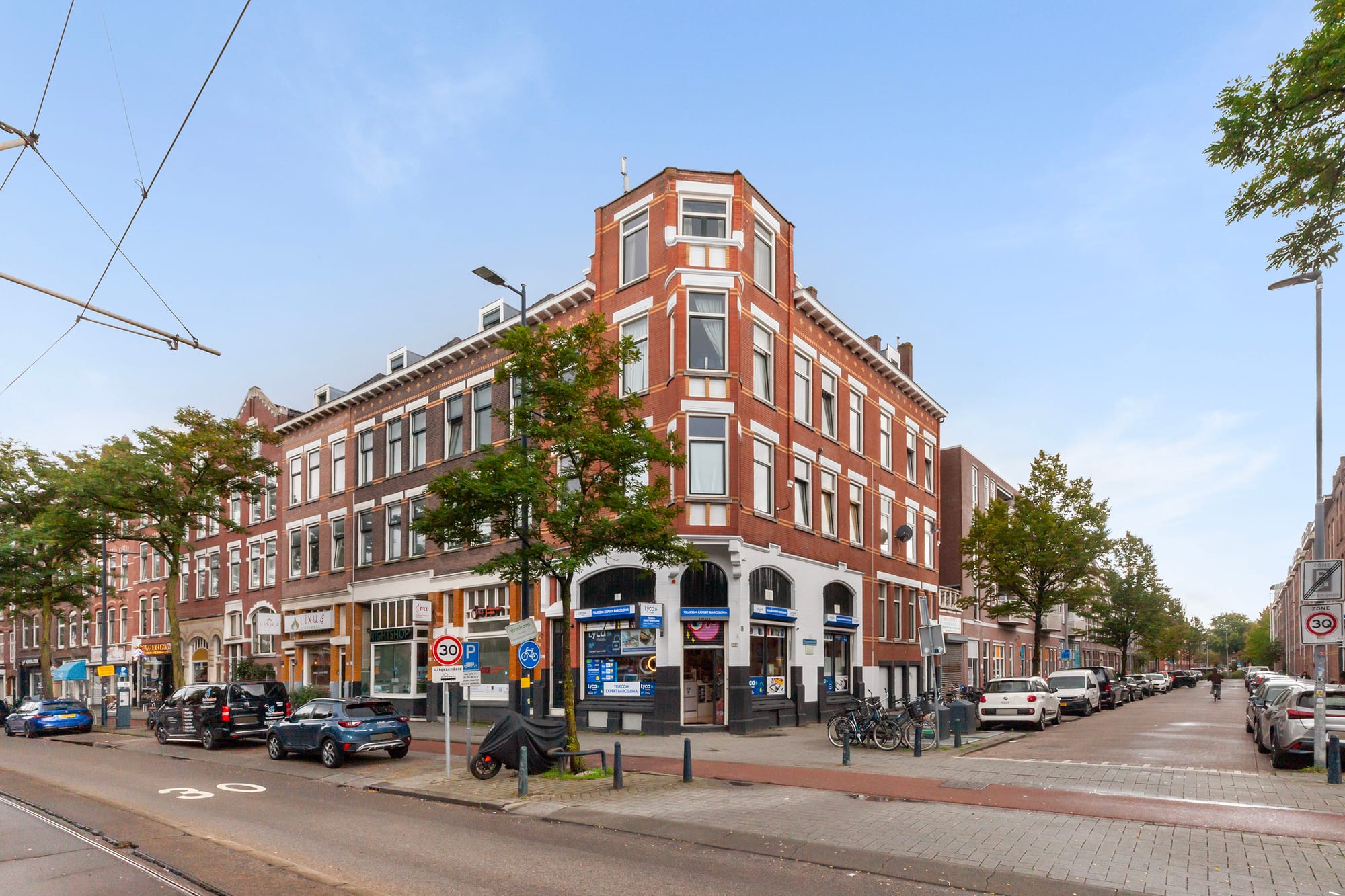 Vierambachtstraat, Nozemanstraat en Jagerstraat, Rotterdam