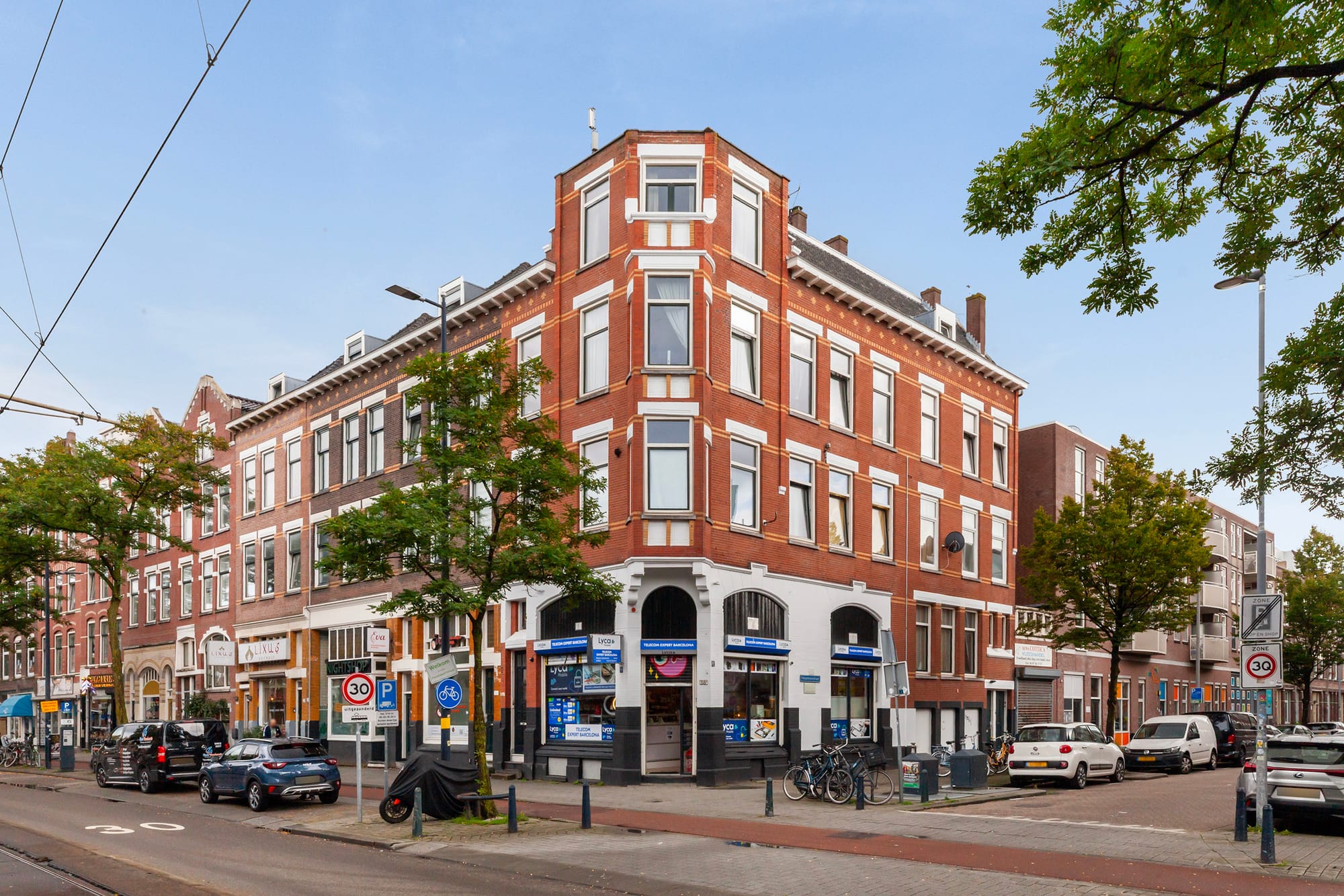 Vierambachtstraat, Nozemanstraat en Jagerstraat, Rotterdam